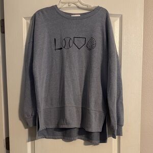 Universal Thread Blue Graphic Sweatshirt